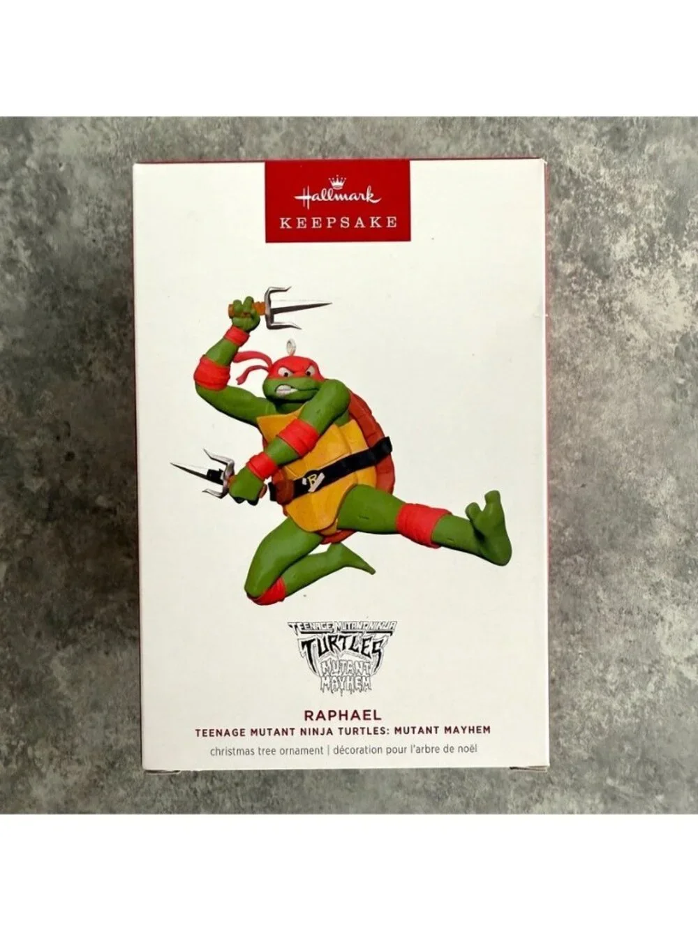 Hallmark Keepsake Ornament Raphael Teenage Mutant Ninja Turtles Mayhem 2024 NEW